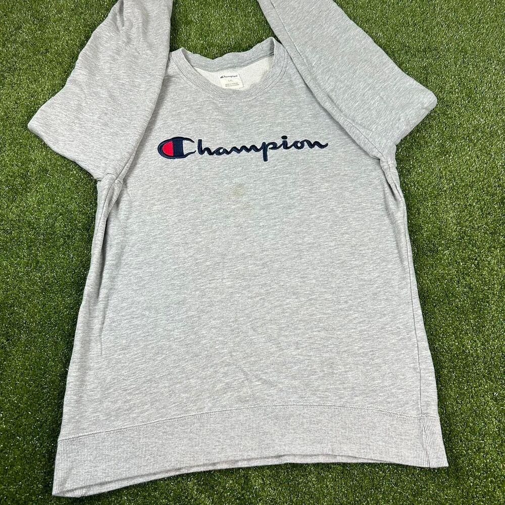 Champion Men's Grey Sweatshirt